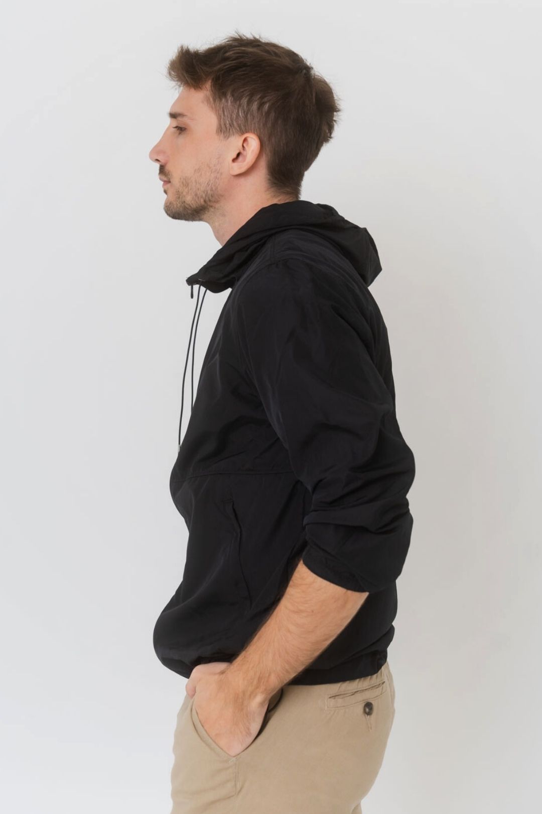 Cortavientos ligero - Negro