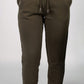 Pantalon jogger en coton bio - Vert Tan