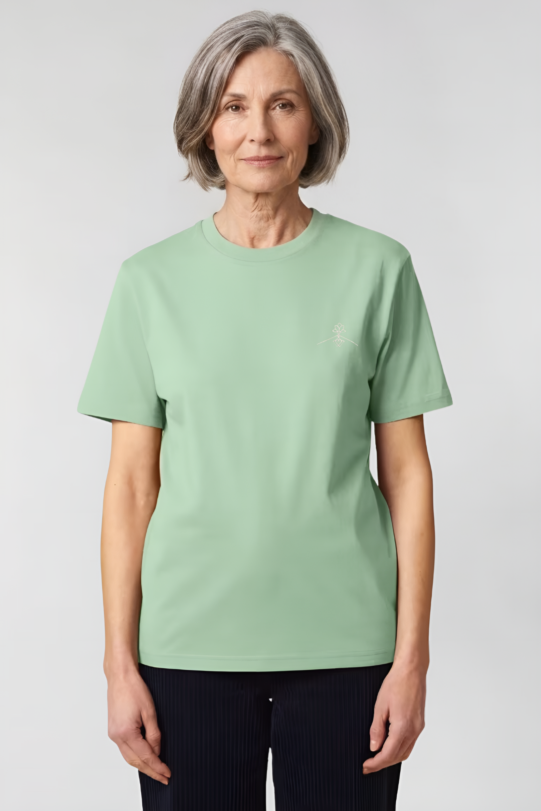 Camiseta algodón orgánico - Jade Profundo