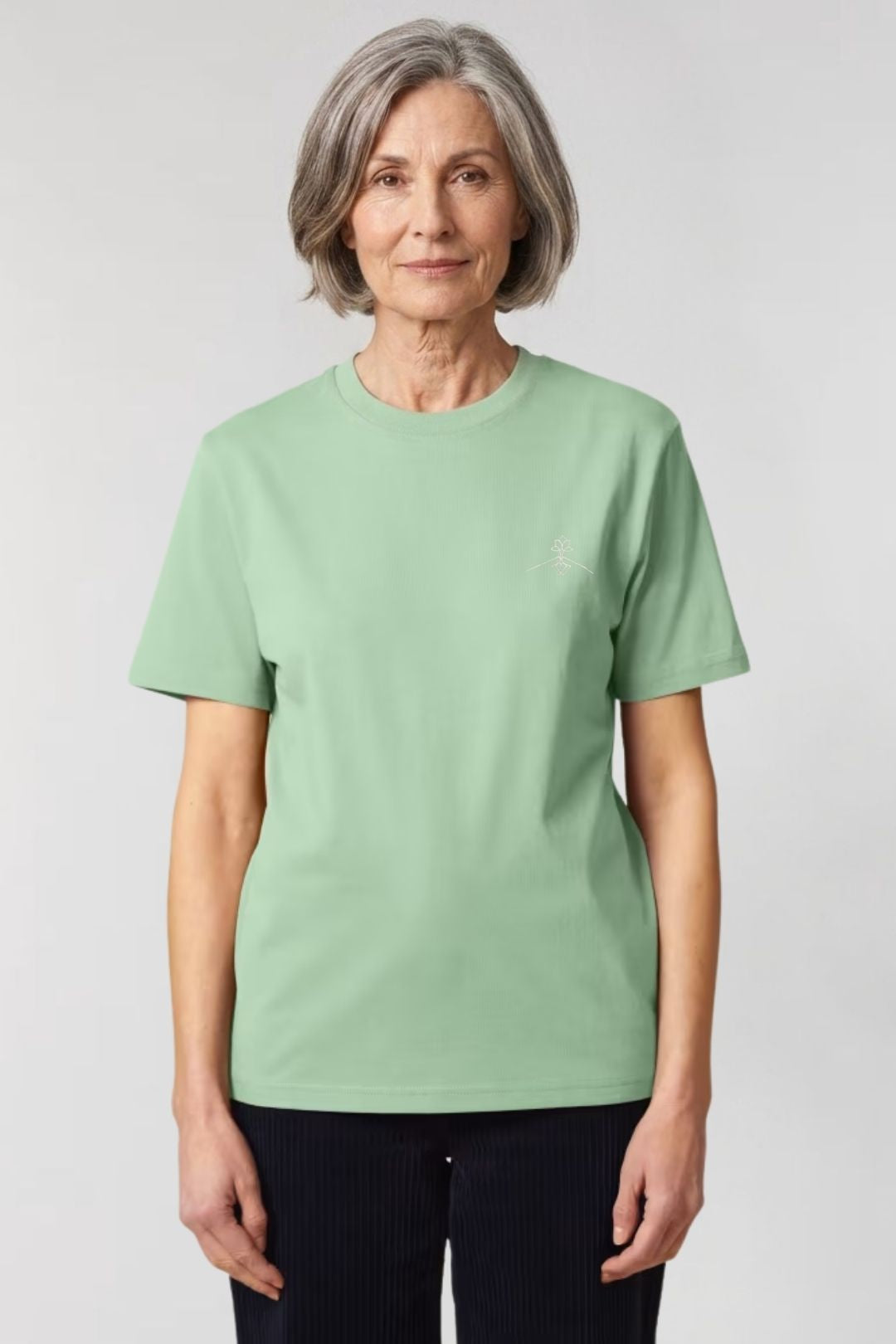 Regular fit 100% organic cotton T-shirt - Ethnic Green