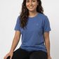 T-shirt coupe classique - Bleu Fjord