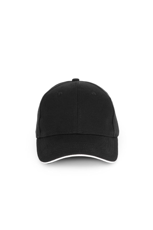 Gorra hebilla metálica ajustable - Negra