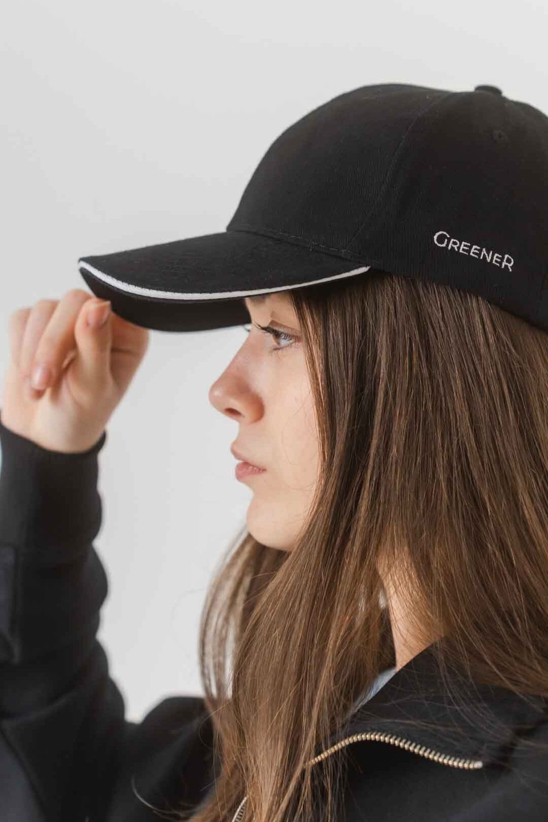 Gorra hebilla metálica - Negra