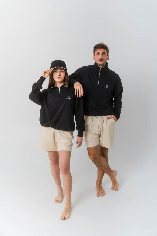 Sudadera 100% orgánica - Negro