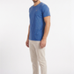 T-shirt coupe classique - Bleu Fjord