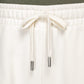 Pantalón recto cómodo algodón orgánico - Marfil