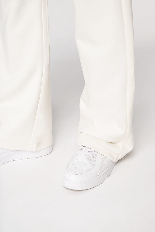 Pantalón algodón orgánico - Marfil