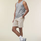 Fitted Tank Top - Heather Grey