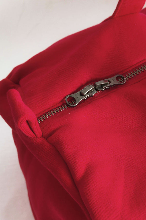 Bolsa de viaje sostenible - Hibisco rojo