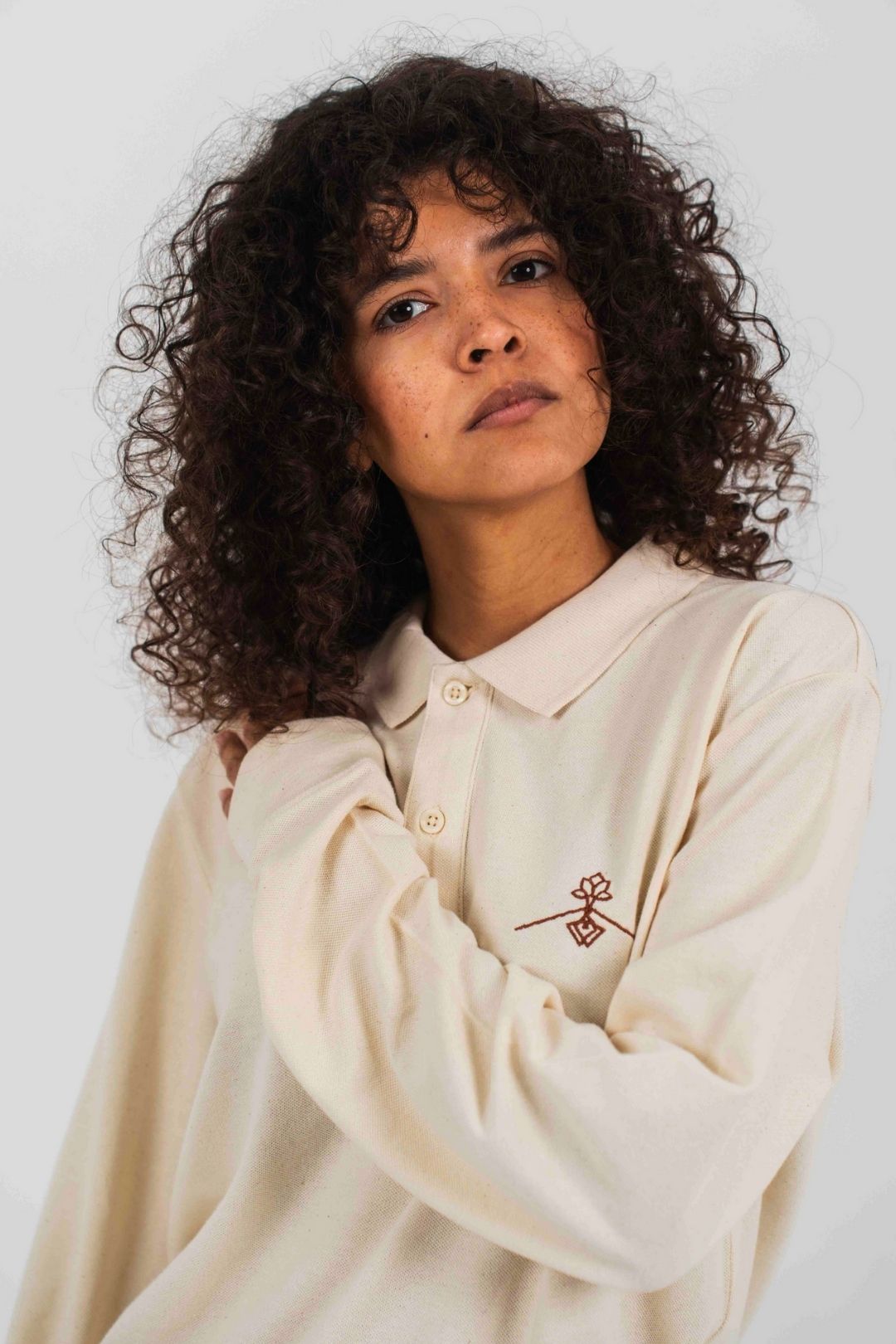 Polo ajusté 100% coton biologique - Naturel