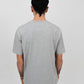 Oversized 100% organic cotton T-shirt - Heather Grey