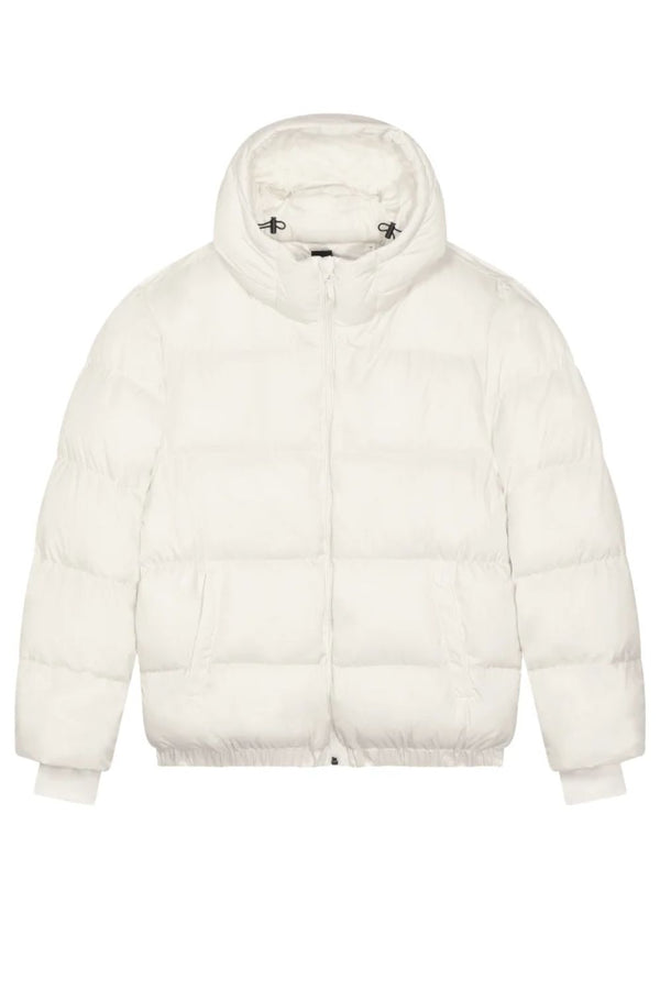 Anorak acolchado materiales reciclados - Blanco
