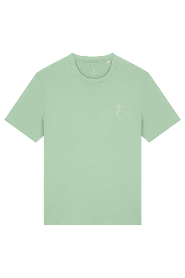 Camiseta algodón orgánico - Jade Profundo