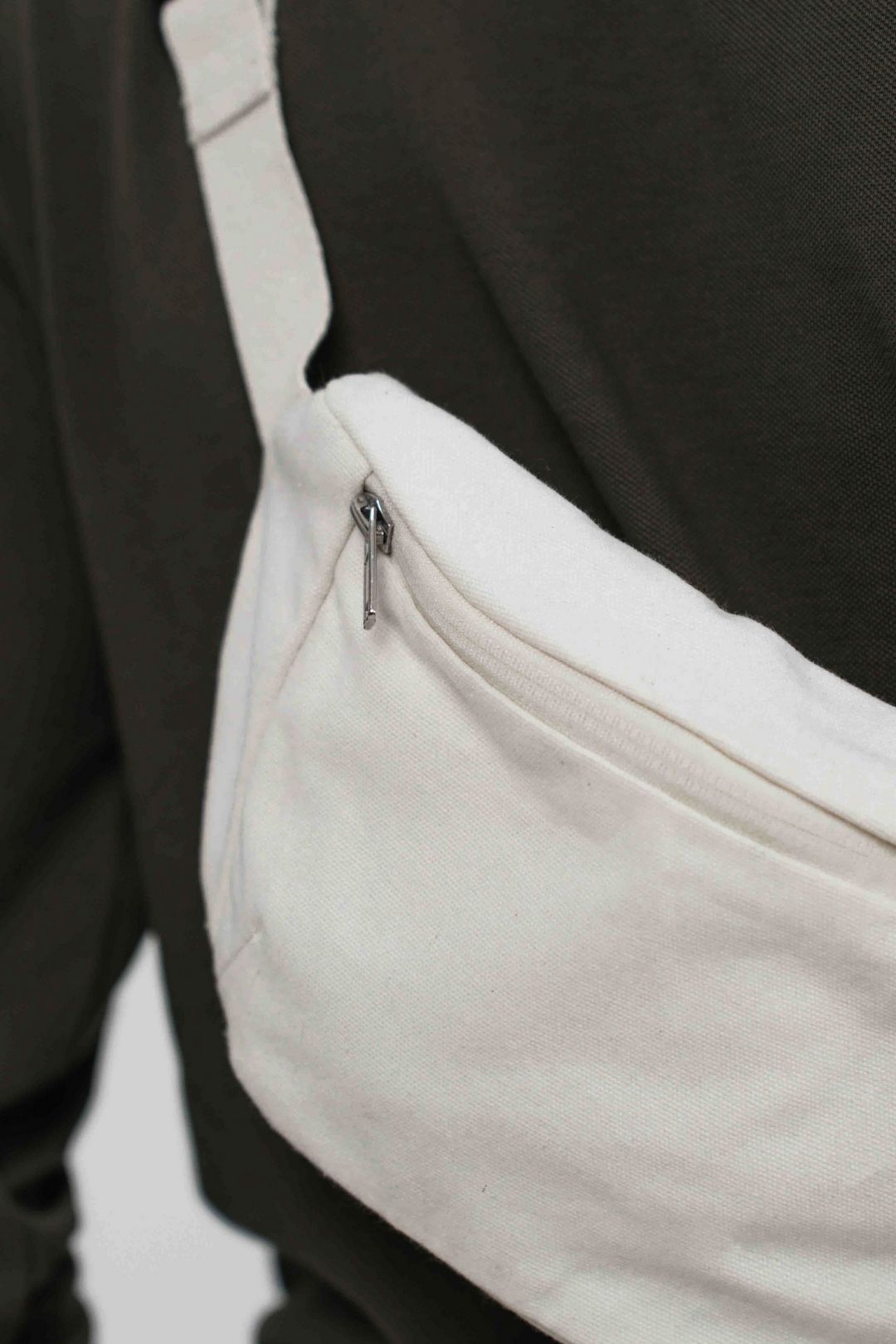 Sac banane durable avec poche intérieure - Naturel