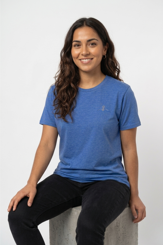 Regular fit T-shirt - Fjord Blue