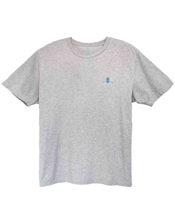 Camiseta orgánica - Gris Jaspeado
