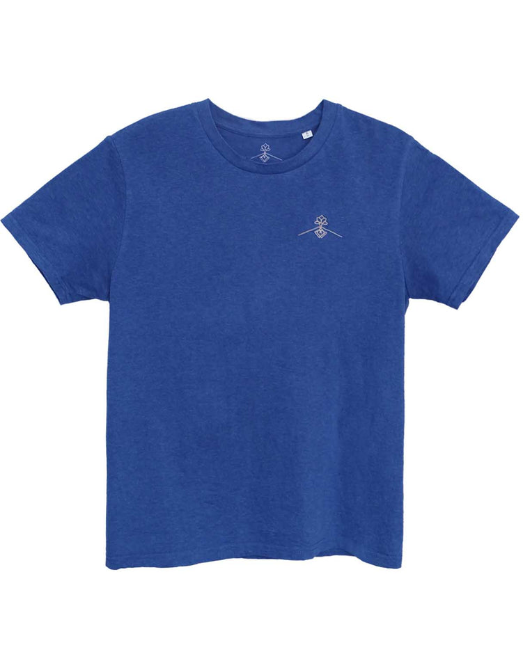 T-shirt coupe classique - Bleu Fjord