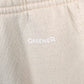 Oversized organic cotton joggers - Cream