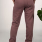 Pantalón jogger algodón orgánico - Amatista Rosa