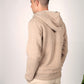 Chaqueta sherpa capucha - Nuez Jaspeado
