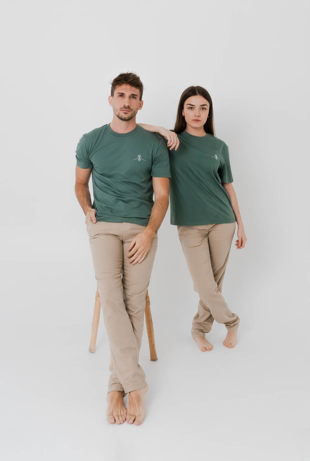 T-shirt Acer - Vert Ethnique
