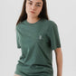 Camiseta regular fit 100% algodón orgánico - Verde Étnico