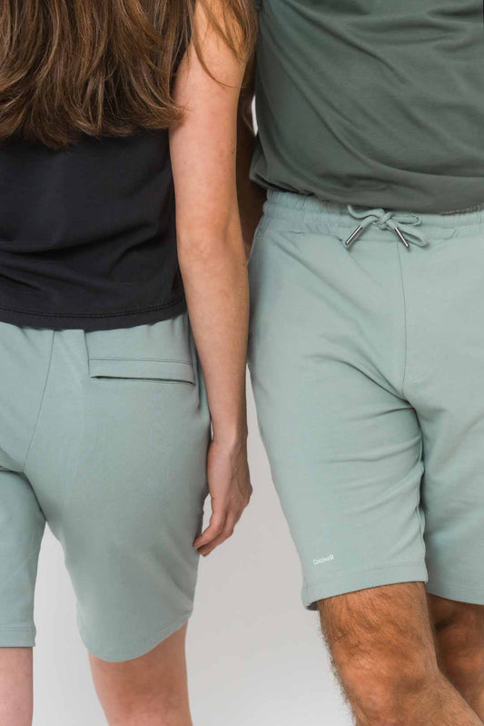 Tencell Shorts - Jade Green