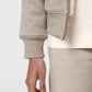 Sherpa hooded jacket - Walnut Heather
