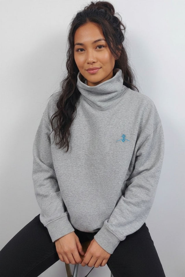 Organic sweatshirt - Heather Gray
