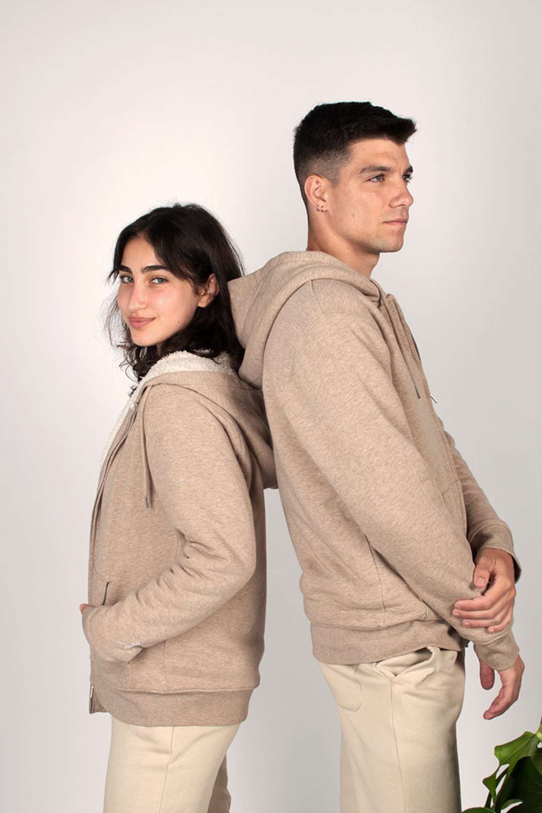 Chaqueta Ephedra - Nuez Jaspeado