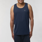 Camiseta tirantes orgánica - Azul Marino