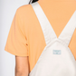 Vestido tipo peto - Natural