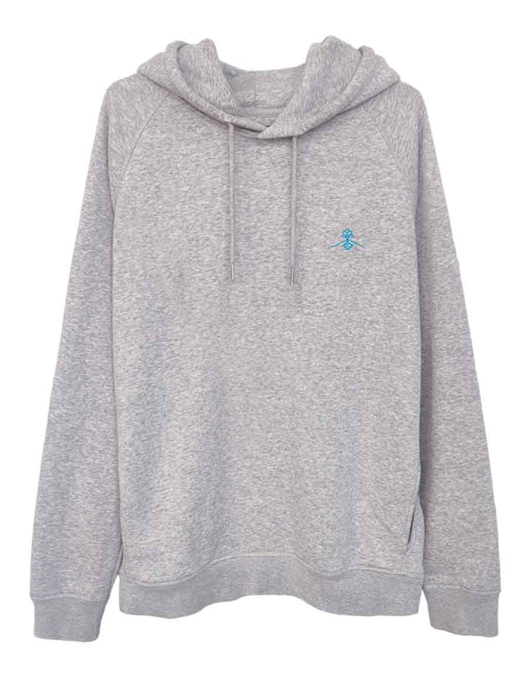 Regular fit hoodie - Heather Grey