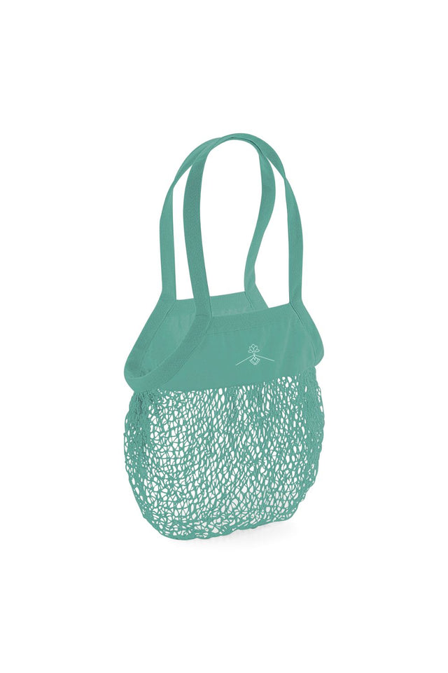 Sac filet 100% coton biologique - Vert Vintage