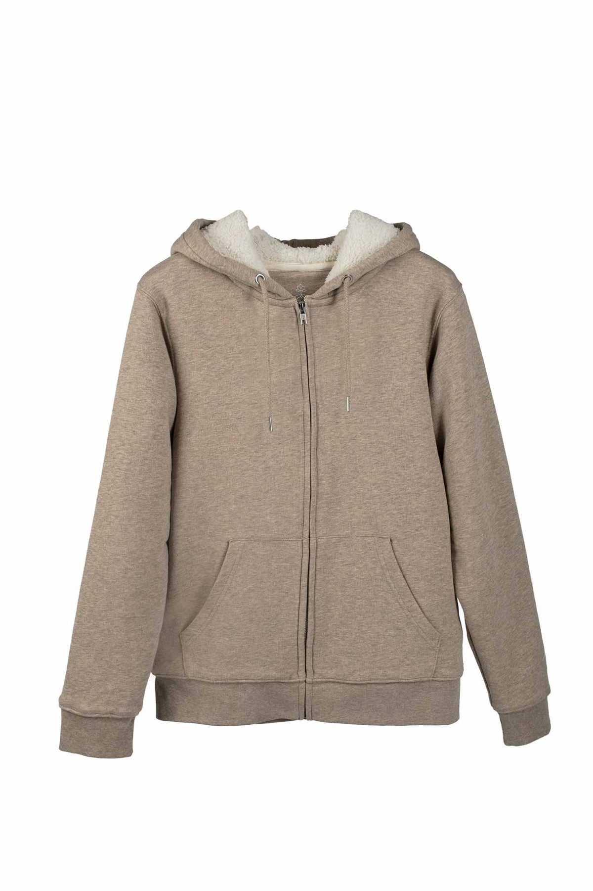 chaqueta-mezcla-algodon-reciclado-poliester-reciclado-marron-Greener