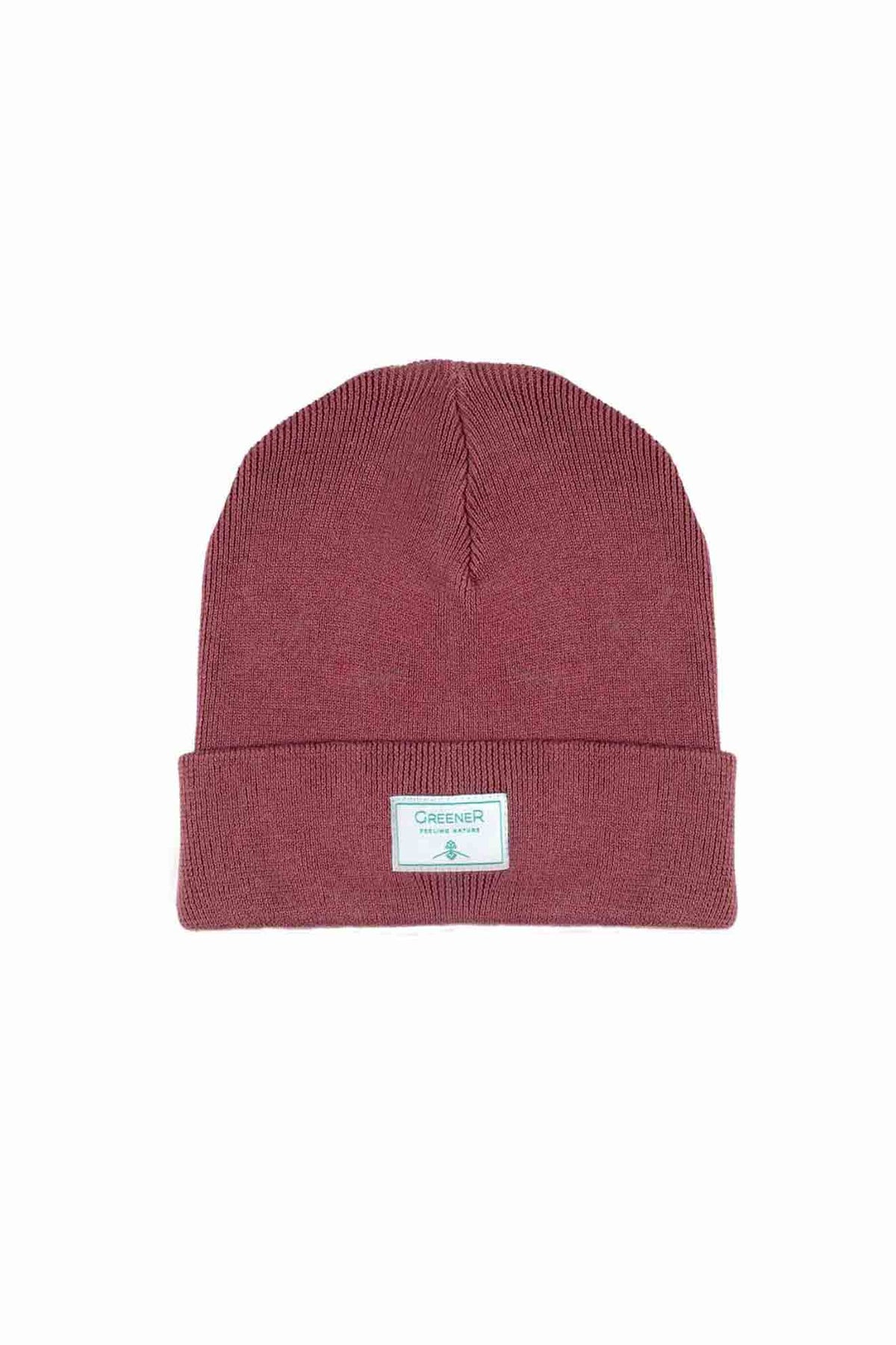 gorro-mezcla-algodon-organico-poliester-reciclado-rosa-Greener