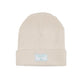 Organic cotton beanie hat - Natural