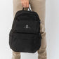 Sac à dos multipoches 100% polyester recyclé - Noir