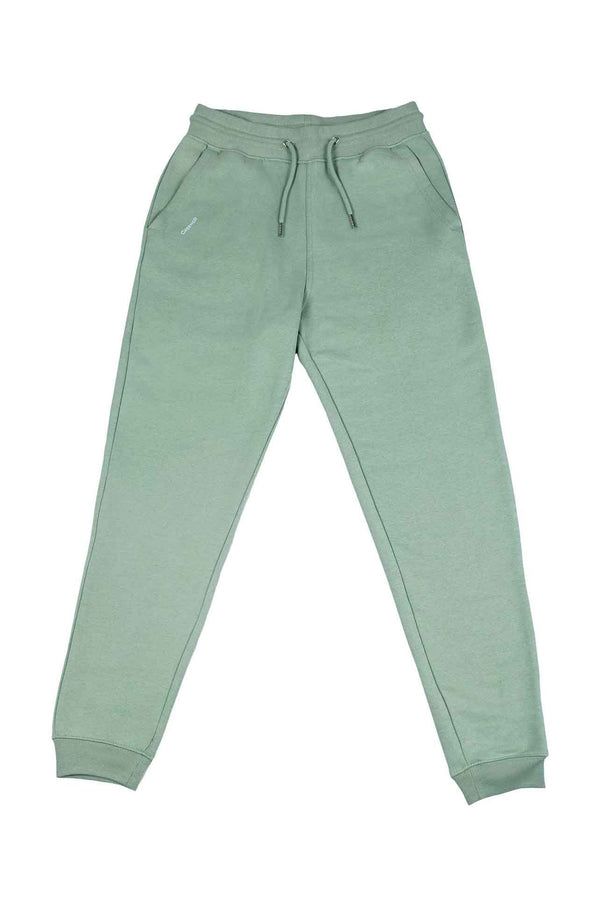 Pantalon jogger en coton bio - Aloès