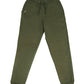 Pantalon jogger en coton bio - Vert Tan