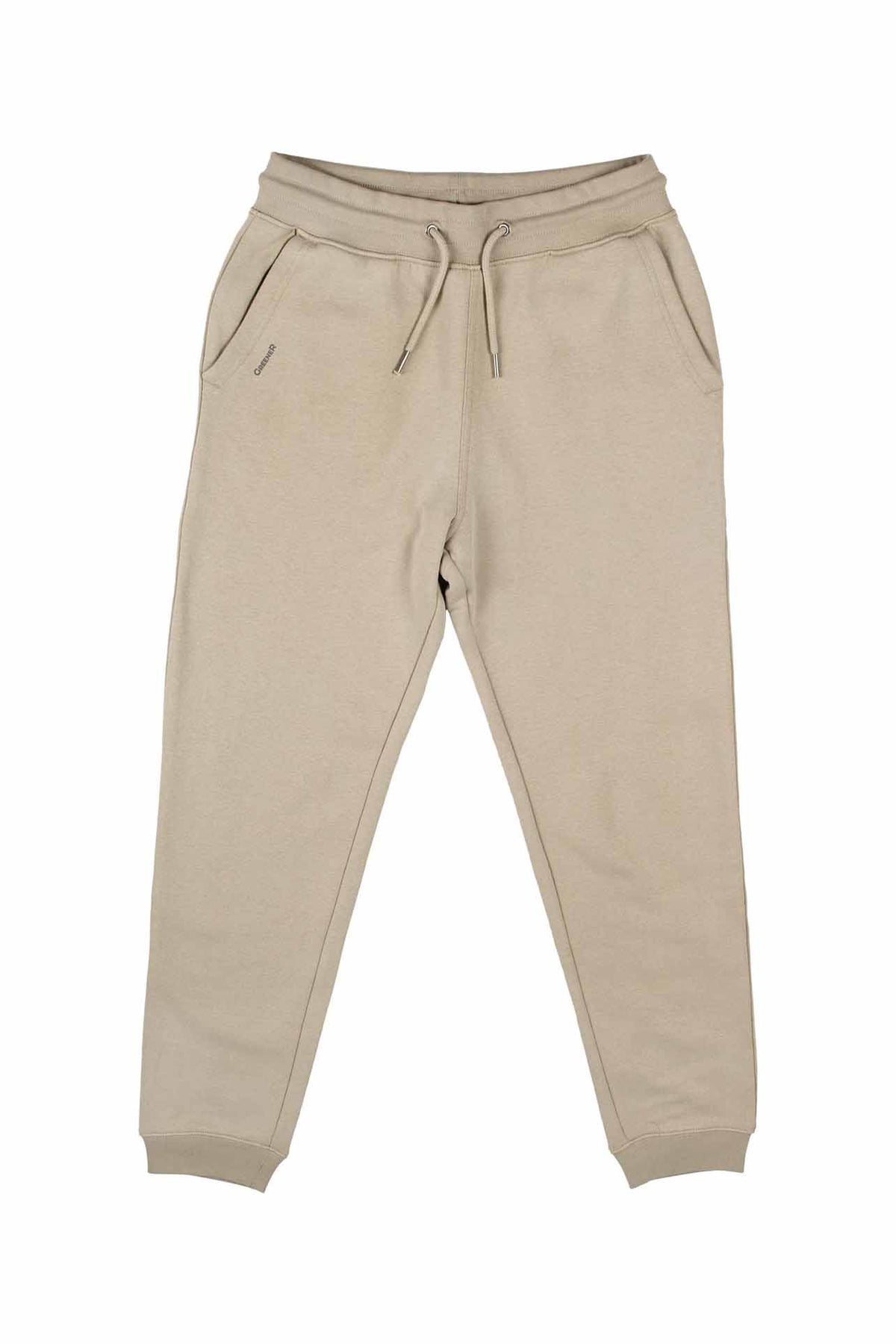 pantalon-mezcla-algodon-reciclado-poliester-reciclado-arena-Greener